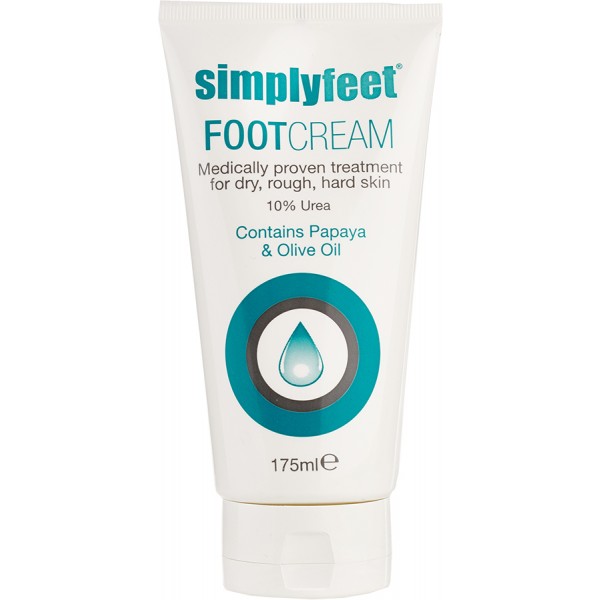 Simply Feet Foot Cream for aching feet and dry rough skin together with other foot and toe creams