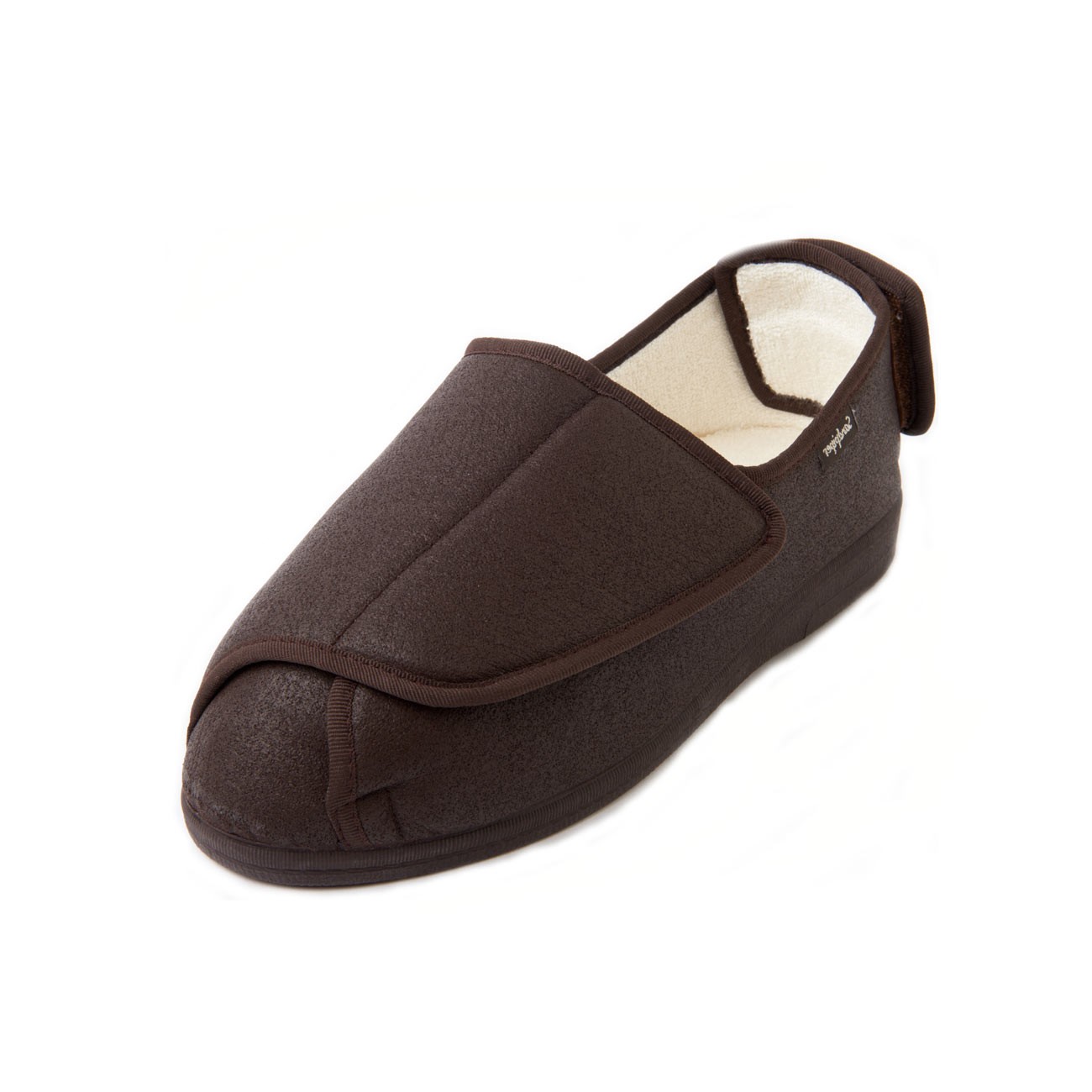 Wesley Extra Wide Men's Slipper and men's wide fitting slippers